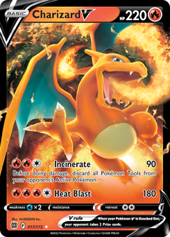 Charizard V — SWSH09: Brilliant Stars