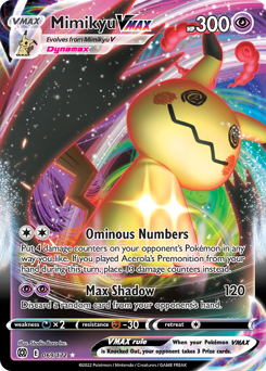 Mimikyu VMAX card art