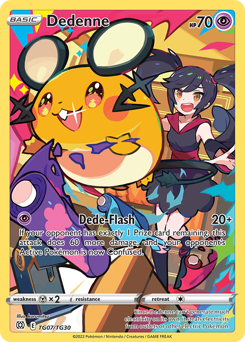 Dedenne — SWSH09: Brilliant Stars Trainer Gallery