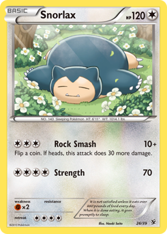 Snorlax card art
