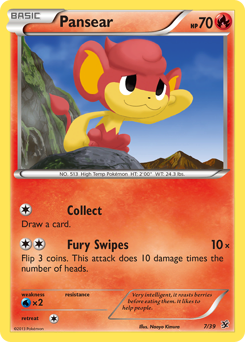 Pansear — Kalos Starter Set