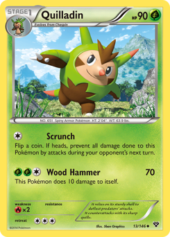 Quilladin — XY Base Set