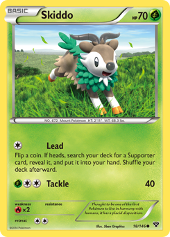Skiddo — XY Base Set