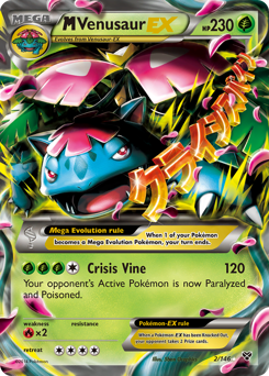 M Venusaur EX — XY Base Set