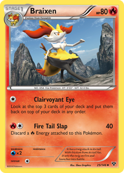 Braixen — XY Base Set