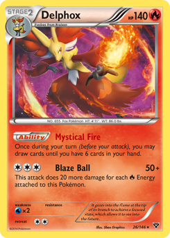 Delphox — XY Base Set