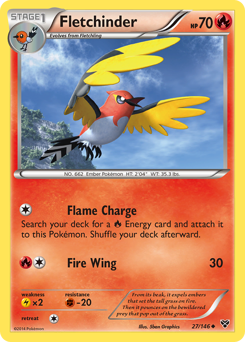 Fletchinder — XY Base Set