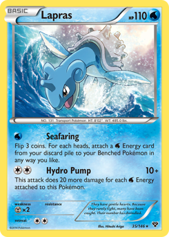 Lapras card art