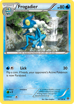 Frogadier — XY Base Set