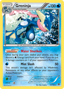Greninja — XY Base Set