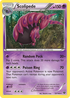 Scolipede — XY Base Set