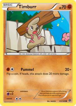 Timburr — XY Base Set