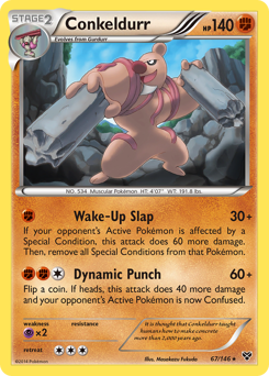 Conkeldurr — XY Base Set