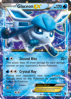 Glaceon EX — XY - Fates Collide
