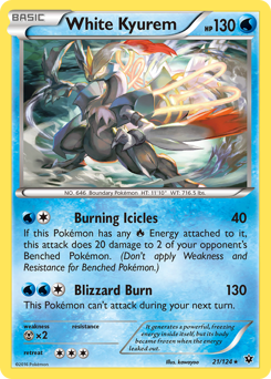 White Kyurem — XY - Fates Collide