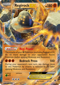 Regirock EX — XY - Fates Collide
