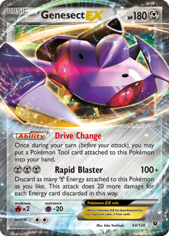 Genesect EX — XY - Fates Collide