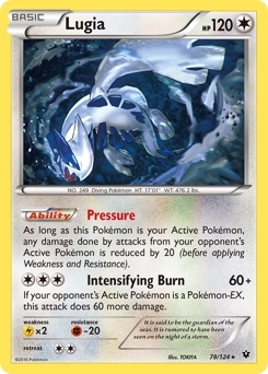 Lugia card art