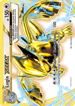 Lugia BREAK card art