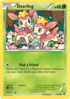 Deerling — XY - Fates Collide