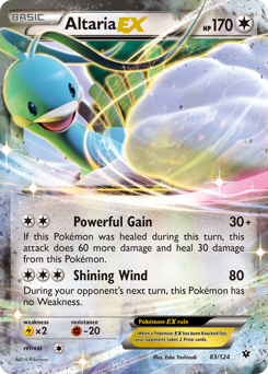 Altaria EX — XY - Fates Collide