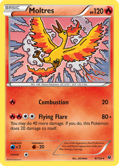 Moltres card art