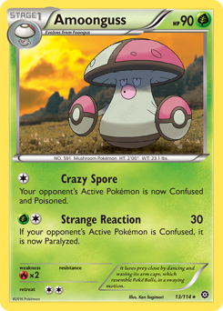 Amoonguss — XY - Steam Siege