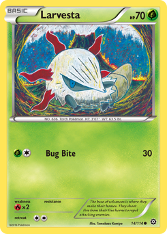 Larvesta — XY - Steam Siege