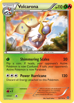 Volcarona — XY - Steam Siege