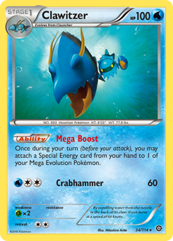 Clawitzer — XY - Steam Siege