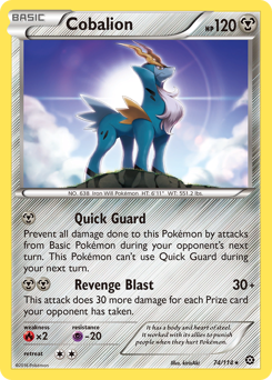 Cobalion — XY - Steam Siege