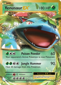 Venusaur EX — XY - Evolutions