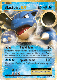 Blastoise EX — XY - Evolutions