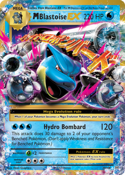 M Blastoise EX — XY - Evolutions