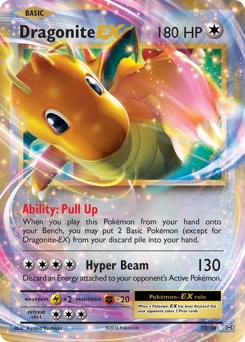 Dragonite EX — XY - Evolutions