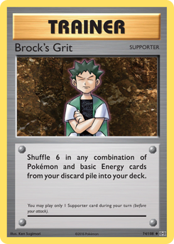 Brock's Grit — XY - Evolutions
