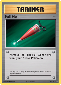 Full Heal — XY - Evolutions
