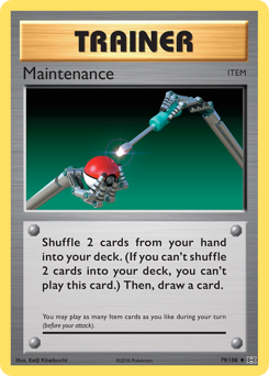 Maintenance — XY - Evolutions
