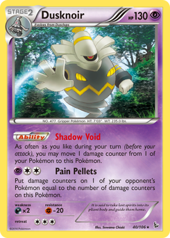 Dusknoir — XY - Flashfire