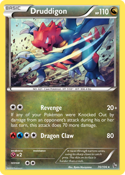Druddigon — XY - Flashfire