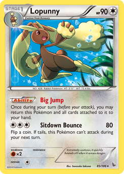 Lopunny — XY - Flashfire