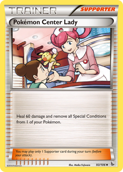 Pokemon Center Lady — XY - Flashfire