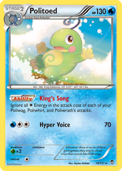 Politoed — XY - Furious Fists