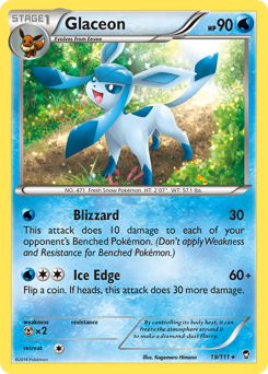 Glaceon — XY - Furious Fists