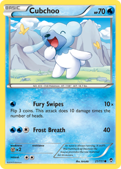 Cubchoo — XY - Furious Fists