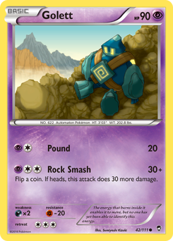 Golett — XY - Furious Fists
