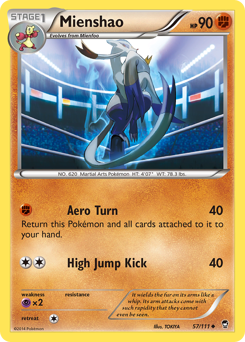 Mienshao — XY - Furious Fists