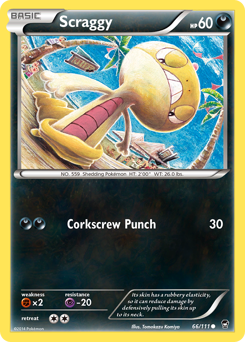 Scraggy — XY - Furious Fists