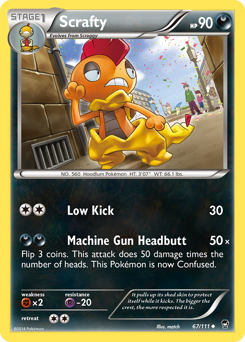 Scrafty — XY - Furious Fists