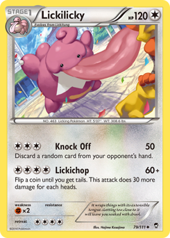 Lickilicky — XY - Furious Fists
